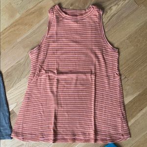 Madewell high neck tank top, xs